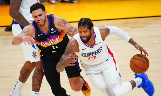 Los Angeles Clippers x Phoenix Suns, NBA 2021