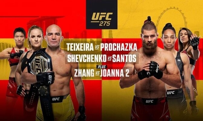 Apostas para o UFC 275
