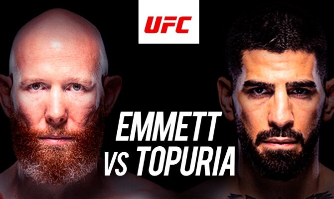 Apostas em Emmett x Topuria no UFC on ABC