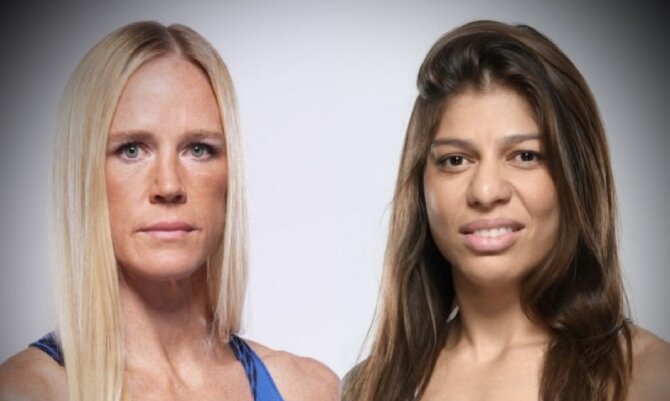 Apostas em Holly Holm x Mayra Sheetara, UFC on ESPN