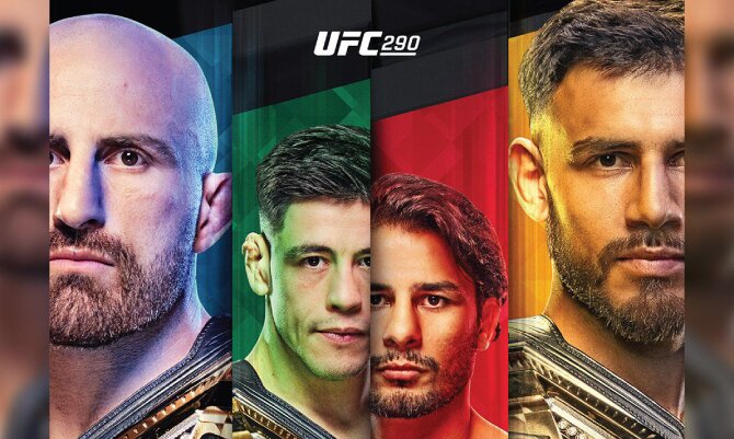 Apostas no UFC 290