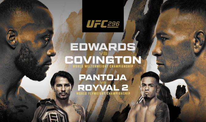 Apostas para o UFC 296