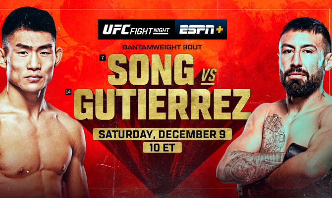 Song x Gutiérrez, UFC Fight Night