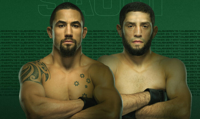 Prognóstico de Aposta Whittaker x Aliskerov no UFC 2024