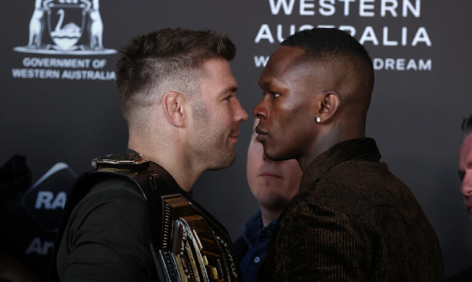 Prognóstico de Apostas Du Plessis x Adesanya, UFC 305