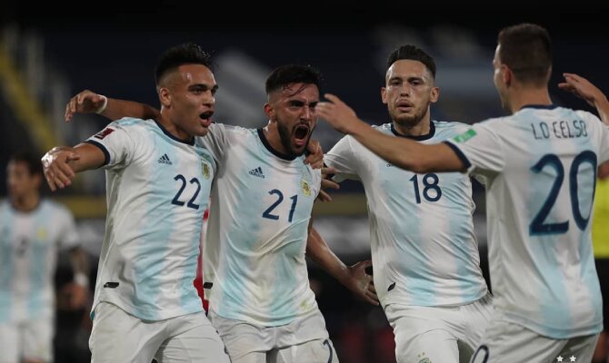 Argentina x Chile, Copa América 2021