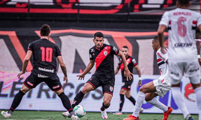 Atlético-GO x São Paulo, Brasileirão 21