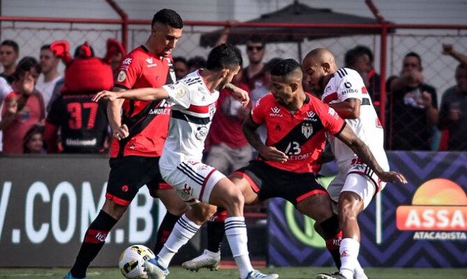 Atlético Goianiense x São Paulo, Sul-Americana 2022
