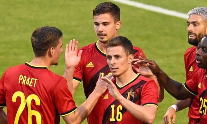 Bélgica x Rússia, Euro 2021