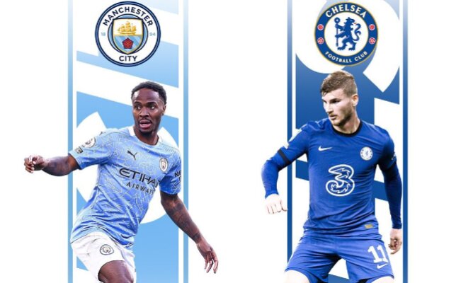 Manchester City e Chelsea, Premier League 20/21.