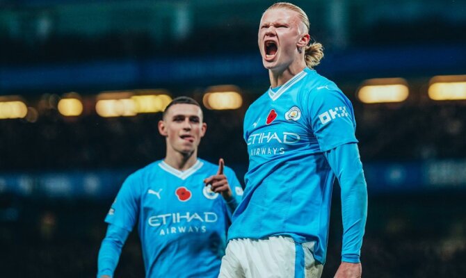 Manchester City x Chelsea, Premier League 23/24