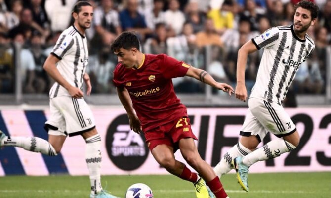 Roma x Juventus, Série A 22/23