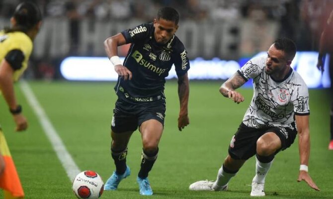Santos x Corinthians, Brasileirão 2022