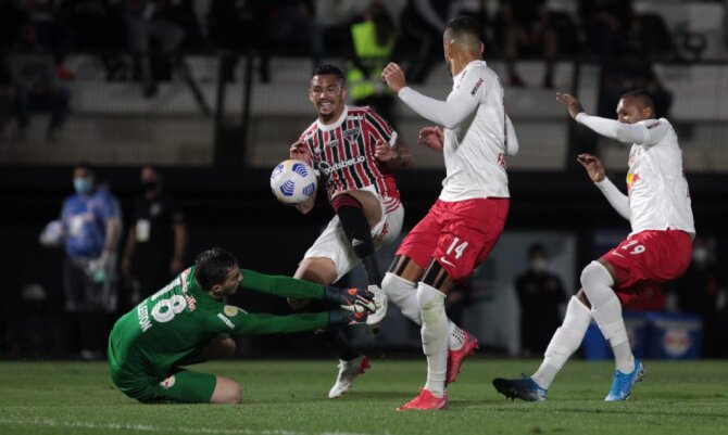São Paulo x Bragantino, Brasileirão 2022