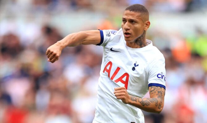 Tottenham x Liverpool, Premier League 23/24