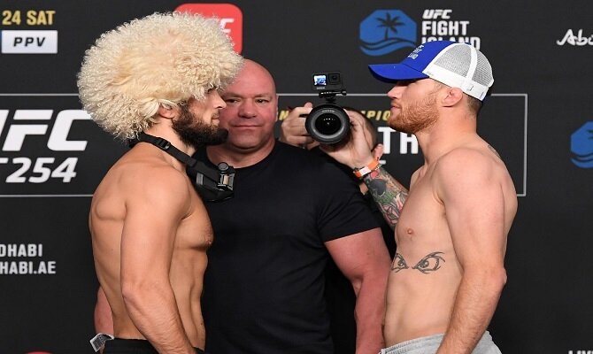 Análise para o Card Principal do UFC 254 – 24/10/2020