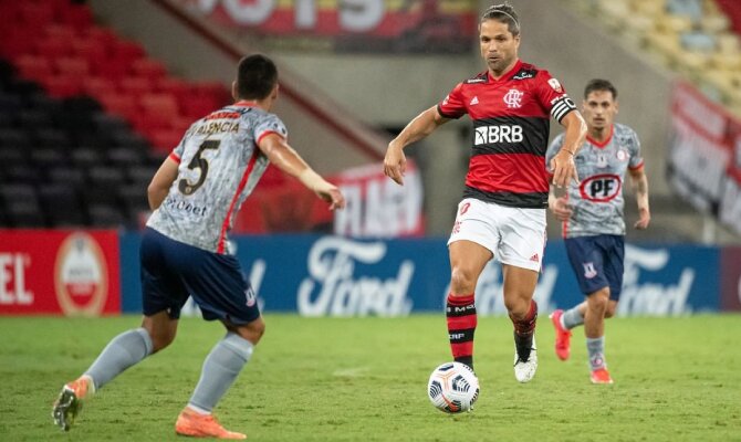 Unión La Calera e Flamengo pela Libertadores 2021
