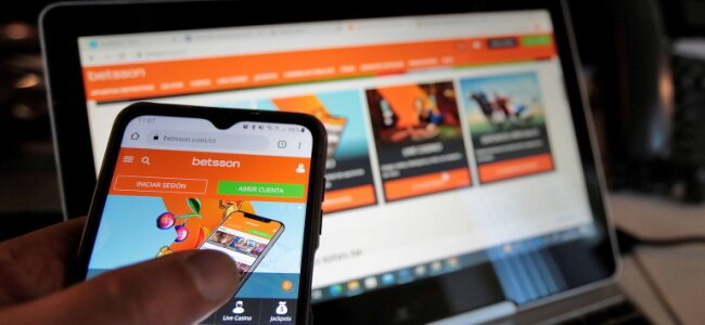 Betsson versão móvel